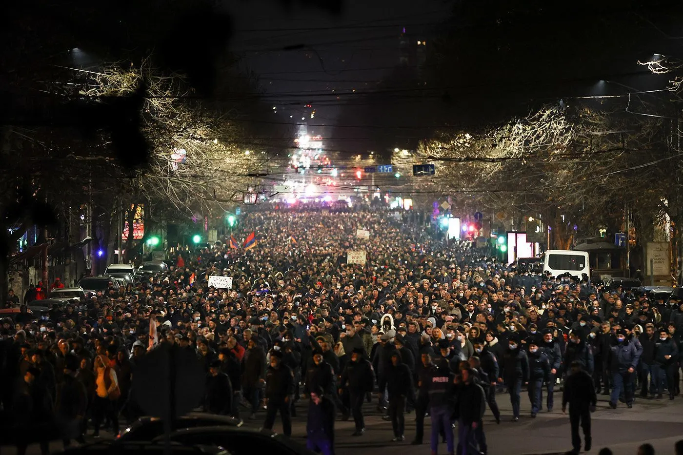 митинг в поддержку Пашиняна