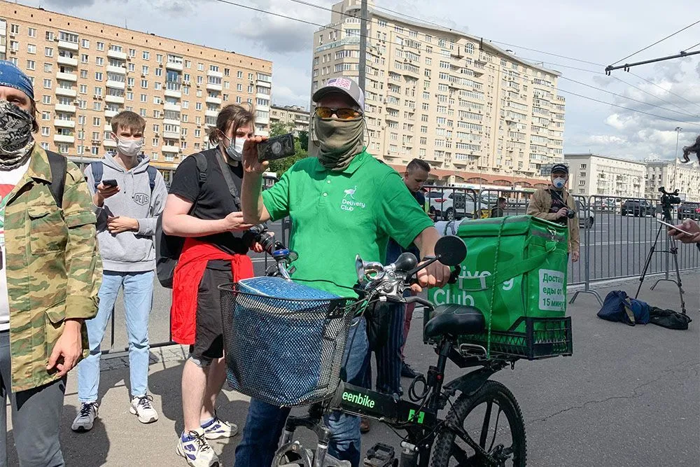 2 забастовка курьеров 2