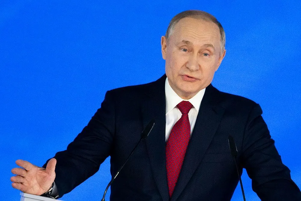 путин эмоции обращение