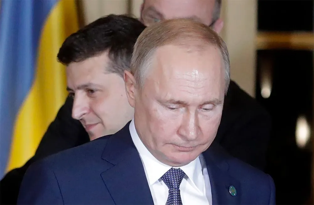 Зеленский и Путин