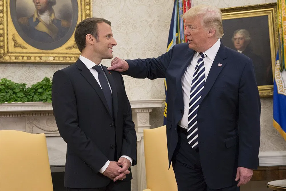Macron Trump