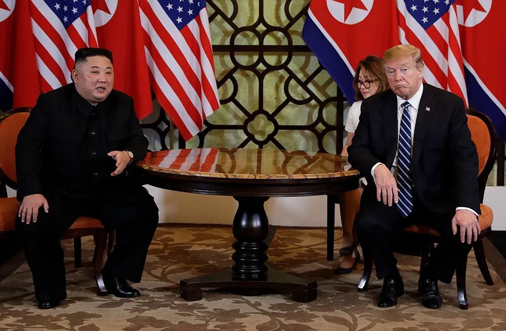 Ким и Трамп