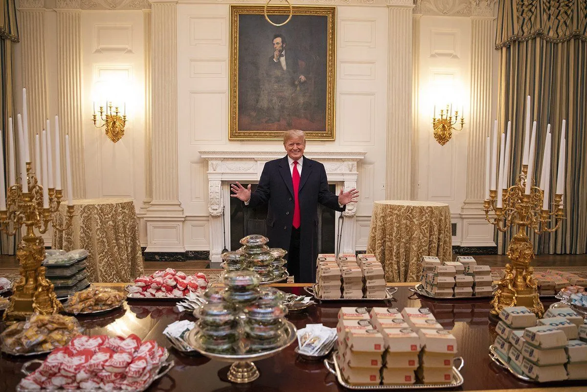 трамп бургеры