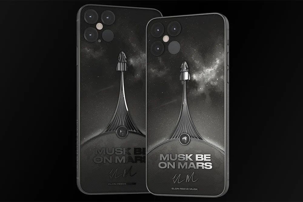 Российская компания открыла предзаказ на iPhone 12 с частью ракеты SpaceX в корпусе. В нагрузку предлагают купить такие же кроссовки