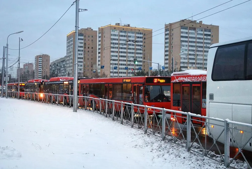 Пробка в Казани