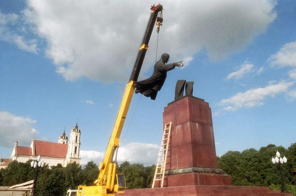 памятник Ленин Литва