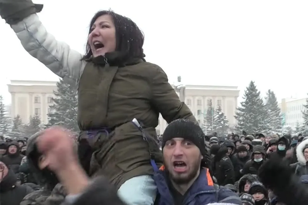 Протесты в Казахстане