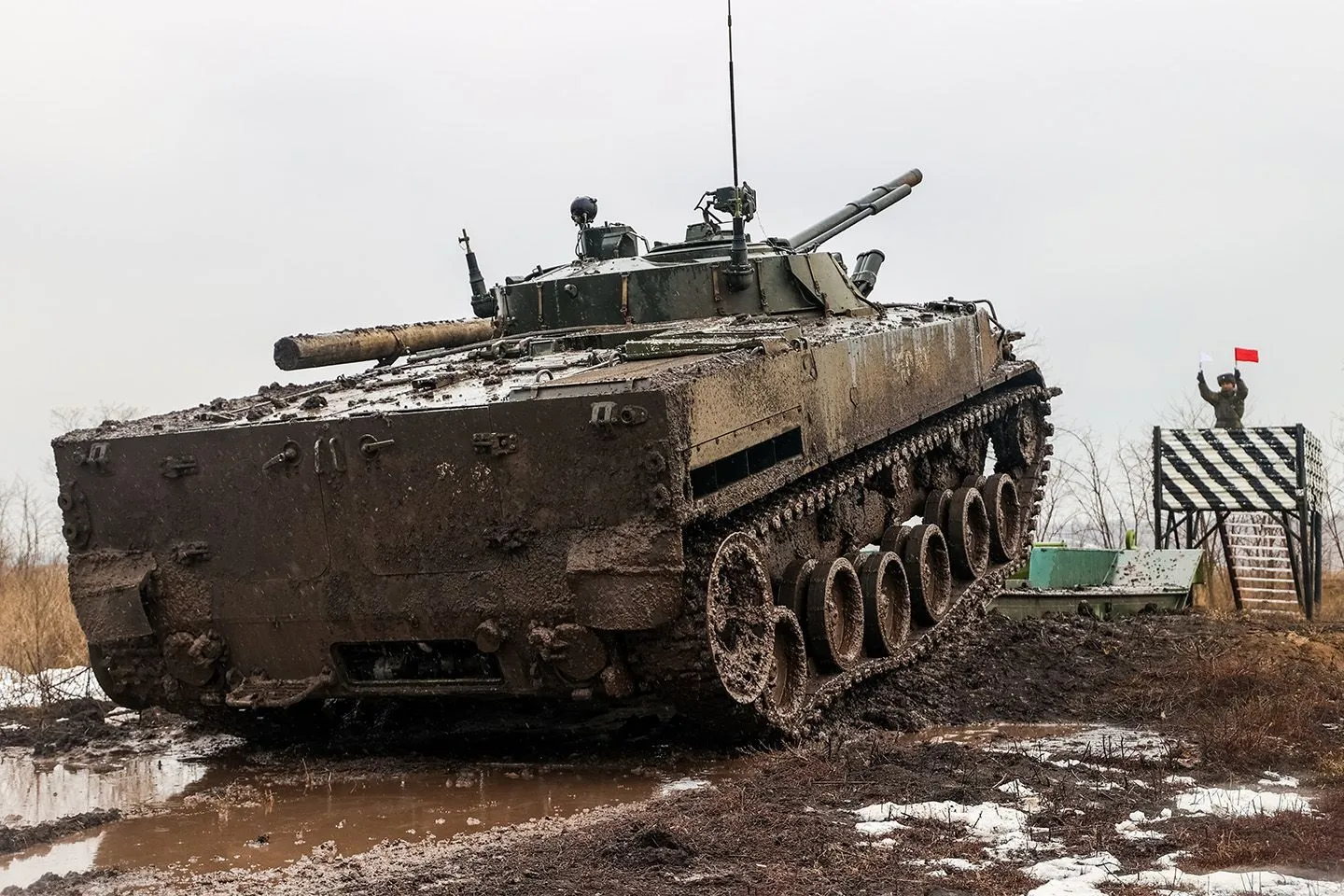 Учения мотострелковых войск Южного военного округа в Ростовской области