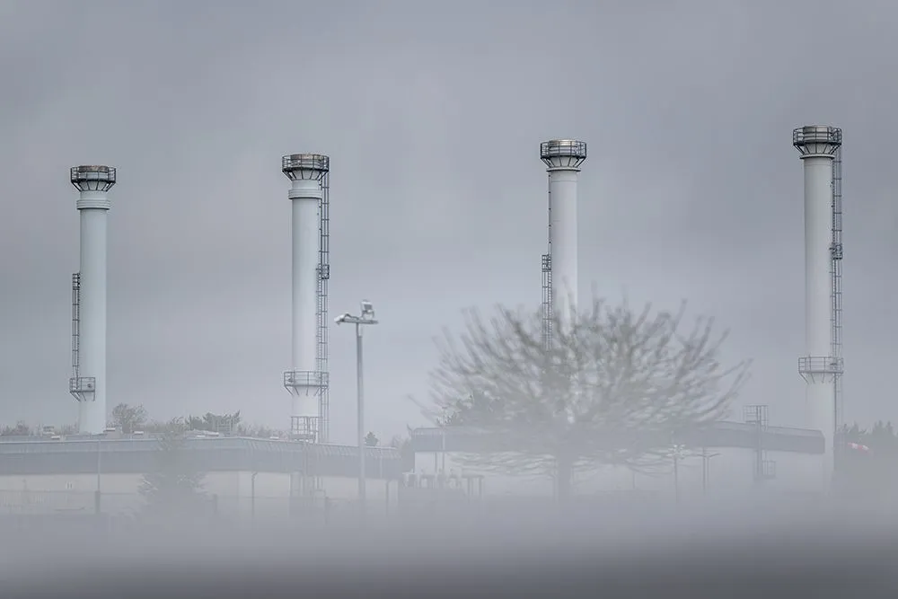 хранилище Газпрома в Редене