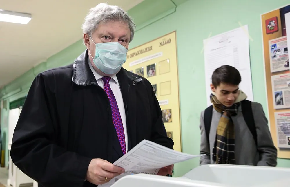 явлинский на выборах