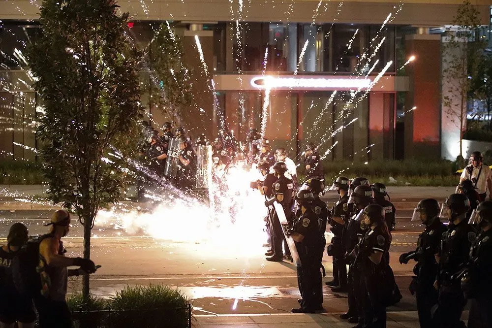 police protest