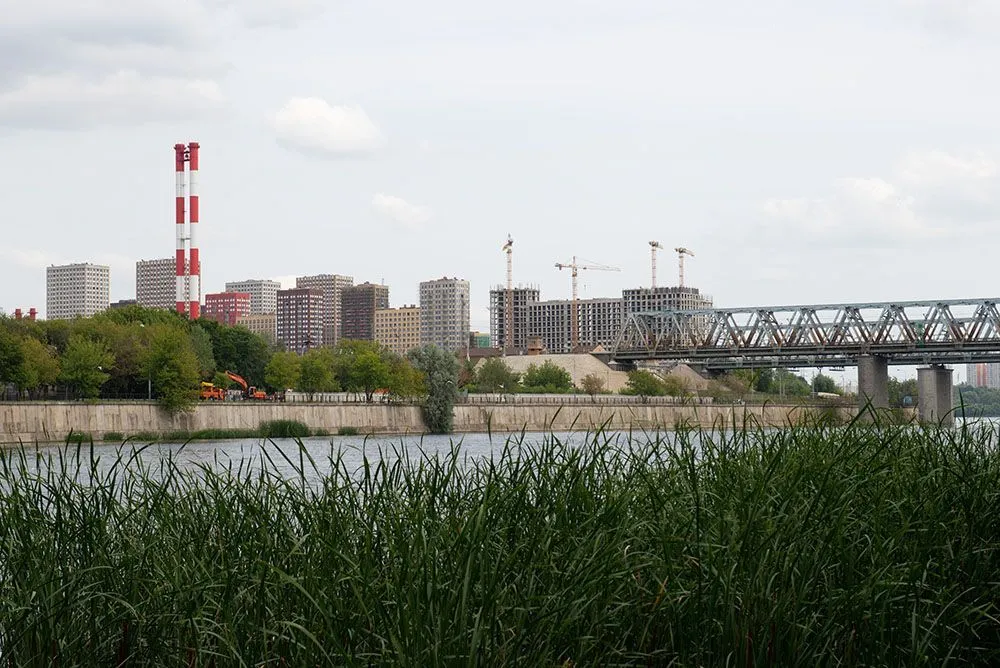 вид на москву-реку с могильника