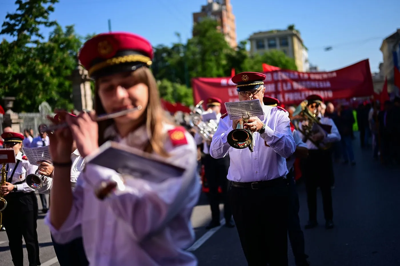 International Workers' Day in Milan