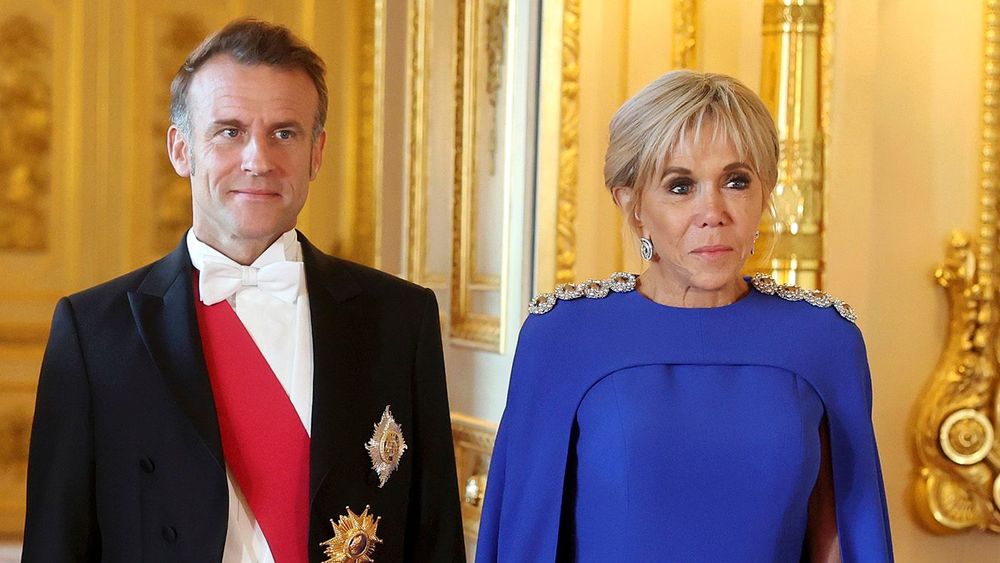 Emmanuel Macron,Brigitte Macron