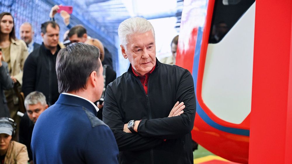 Сергей Собянин посетил завод по производству вагонов метро «Метровагонмаш» в Мытищах