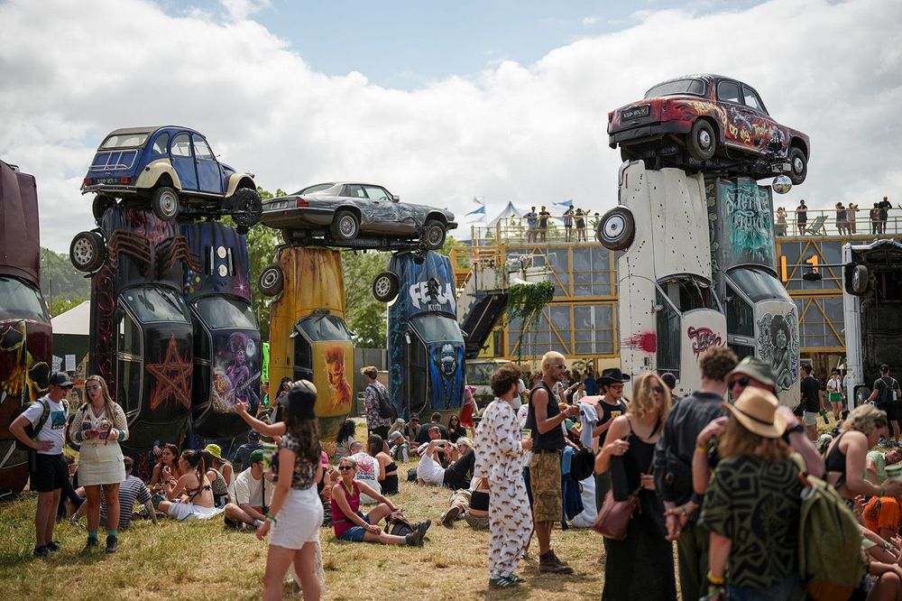 Britain Glastonbury Music Festival