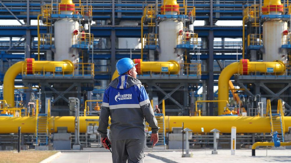 Slavyanskaya compressor station of Nord Stream 2 gas pipeline