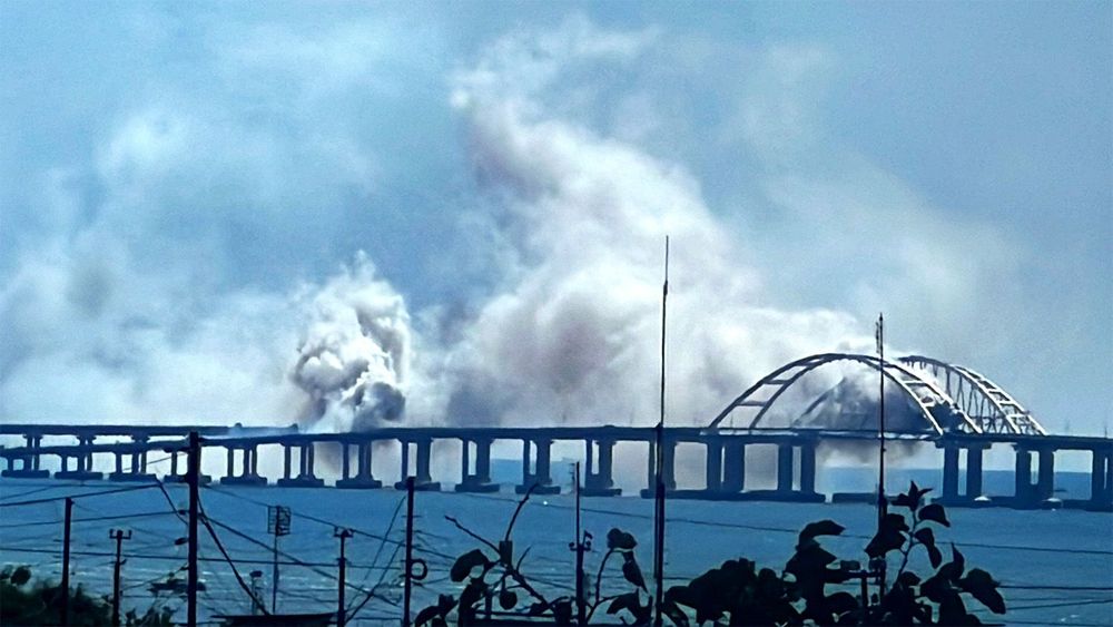 Situation by Crimean Bridge
