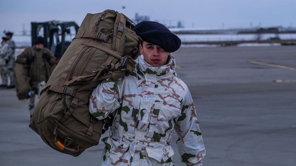 French NRF soldiers deploy to Romania