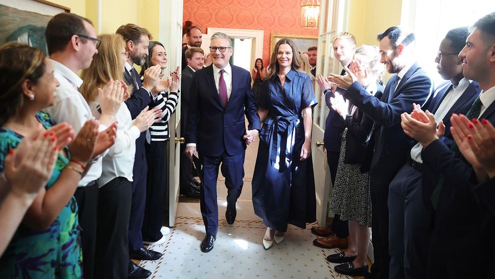 Prime Minister Keir Starmer leaves 10 Downing Street