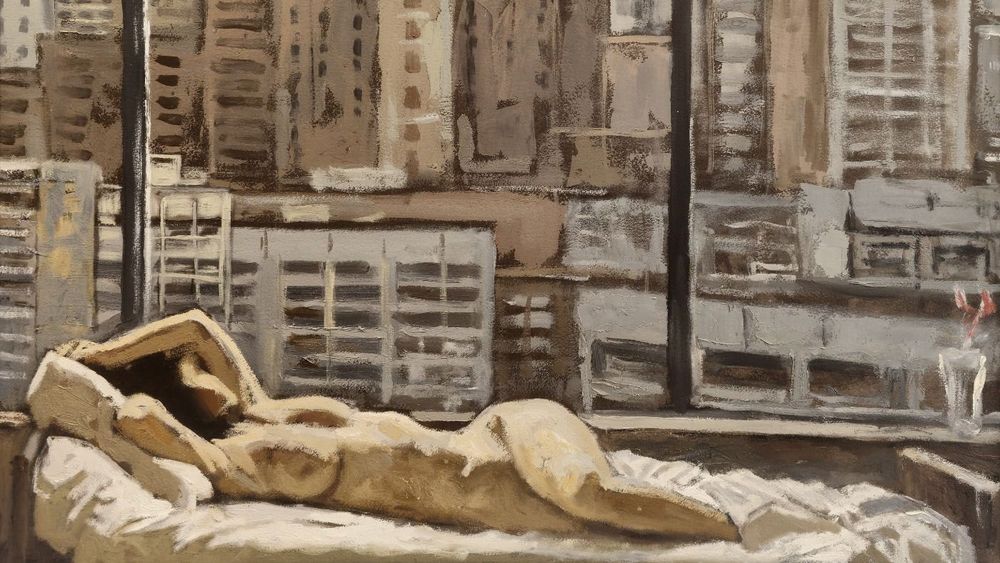 Гелий Коржев, Эскиз к картине «Серое утро», Собрание А.Г. Коржевой