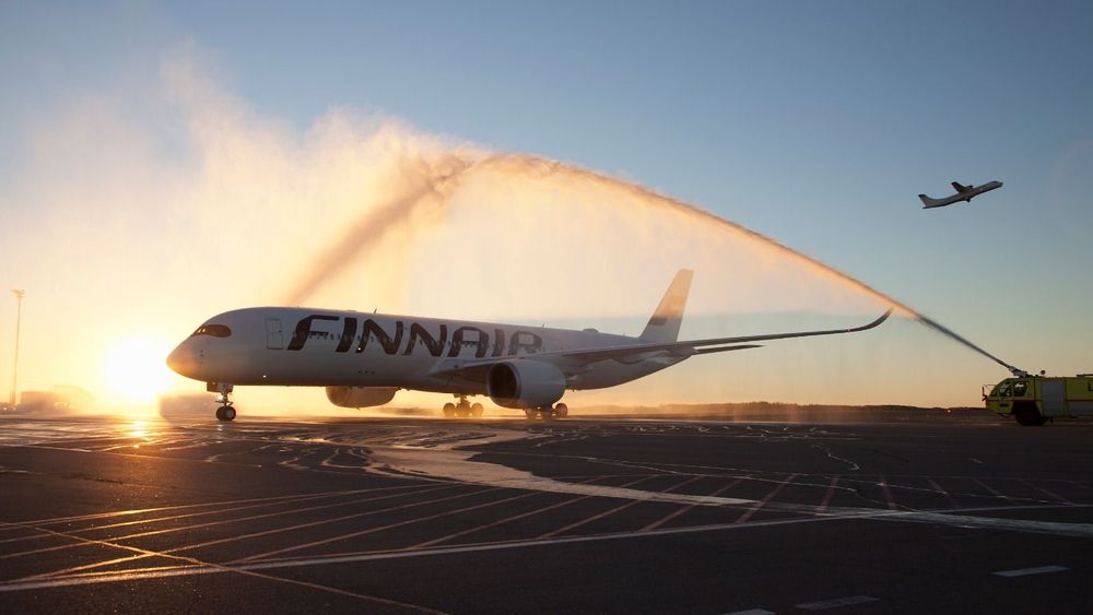 A350 XWB Arriving in Finland_55-1400