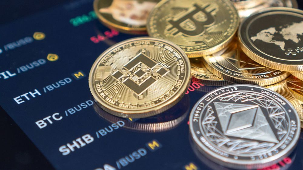 Bangkok, Thailand - 1 July 2021: Cryptocurrency Bitcoin BTC cryp