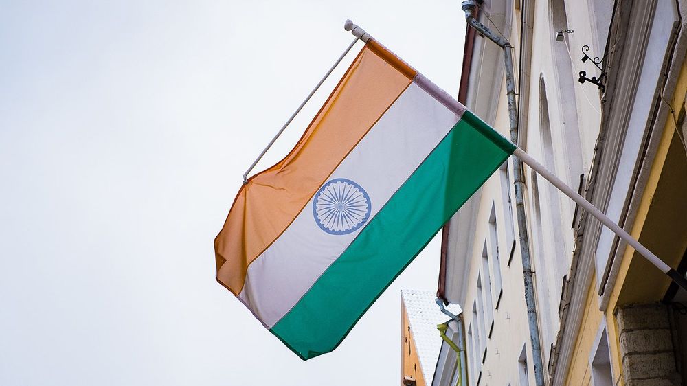 Flag of India.