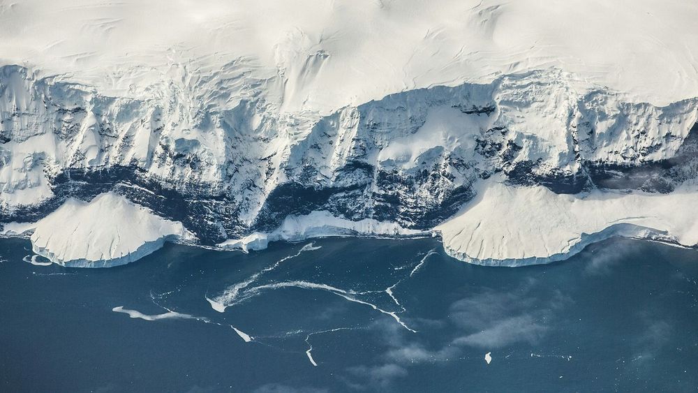 Antarctica coastline