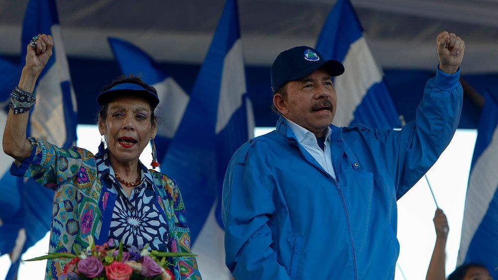 Daniel Ortega,Rosario Murillo