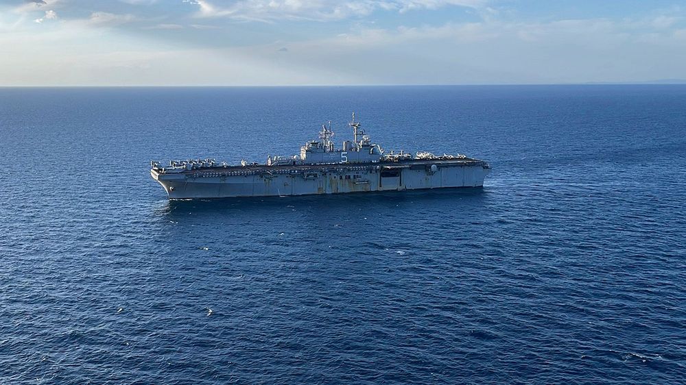 Greece US Warship Israel