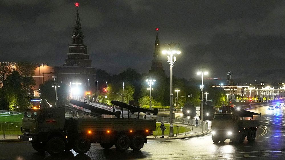 Russia Victory Day Parade Rehearsal