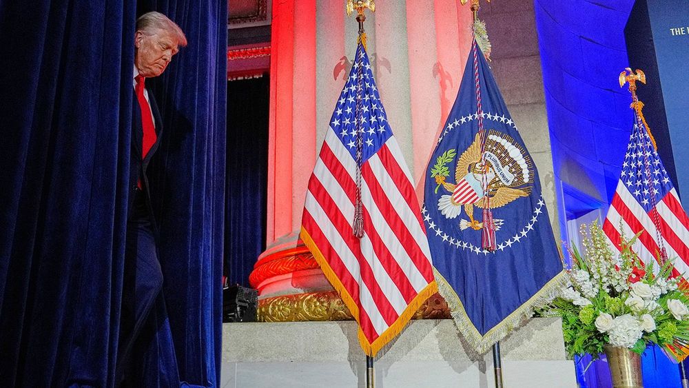 APTOPIX Trump AI