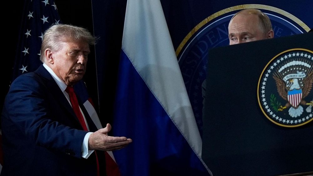 APTOPIX Trump Putin