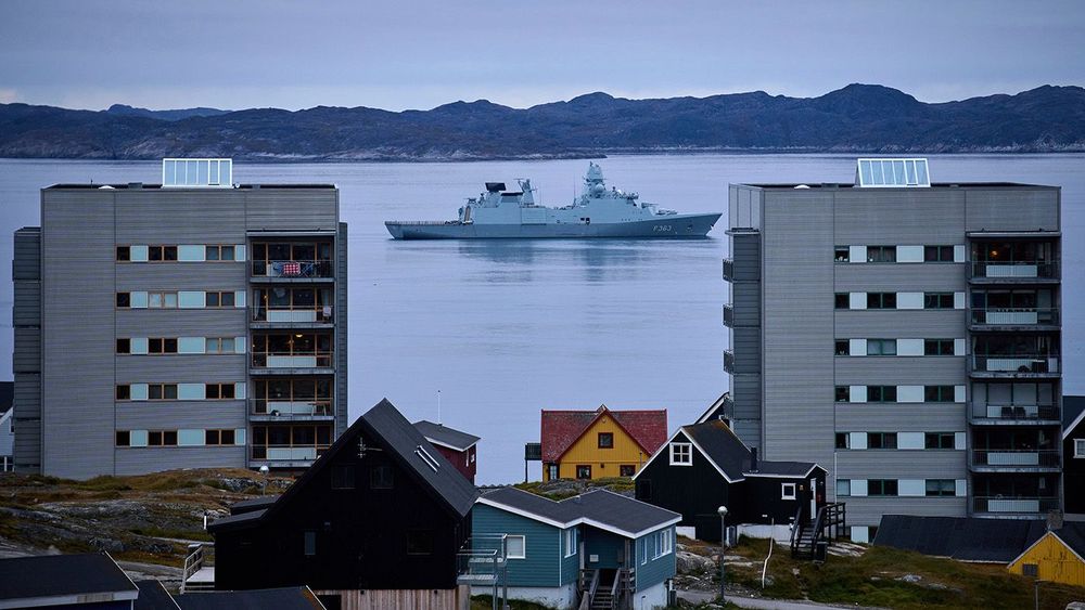 APTOPIX Greenland Military Exercise