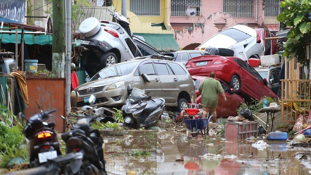 APTOPIX Philippines Extreme Weather Asia Typhoon