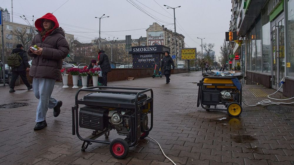 Russia Ukraine War Blackout