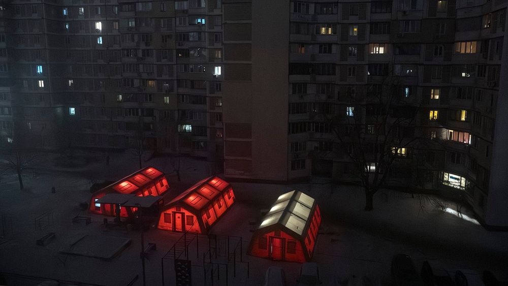 APTOPIX Russia Ukraine War Blackout