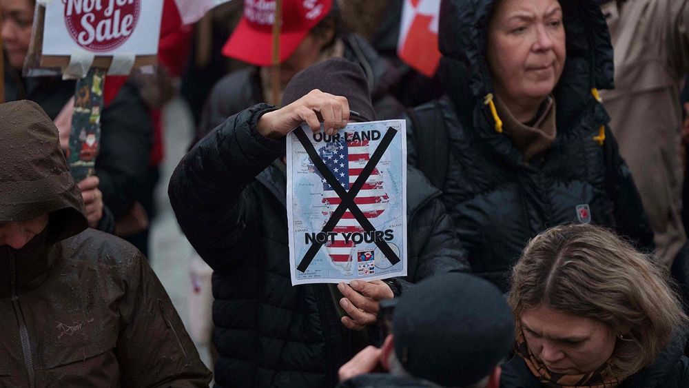 Greenland US Protest
