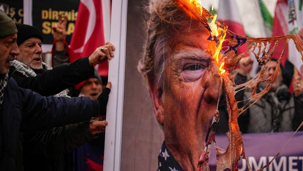 Turkey Iran Protest