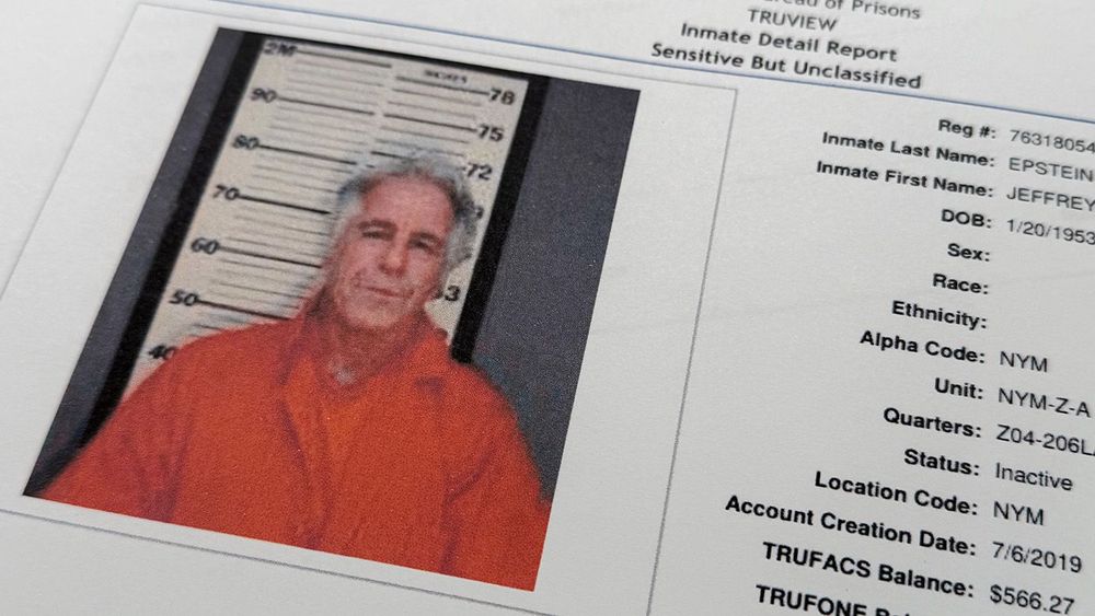 Justice Department Jeffrey Epstein