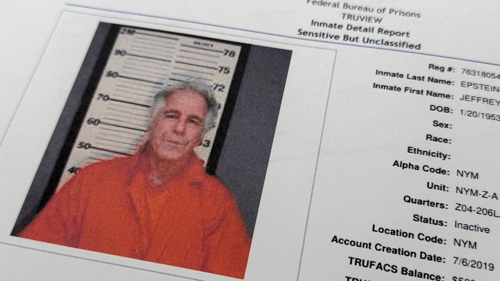 Justice Department Jeffrey Epstein