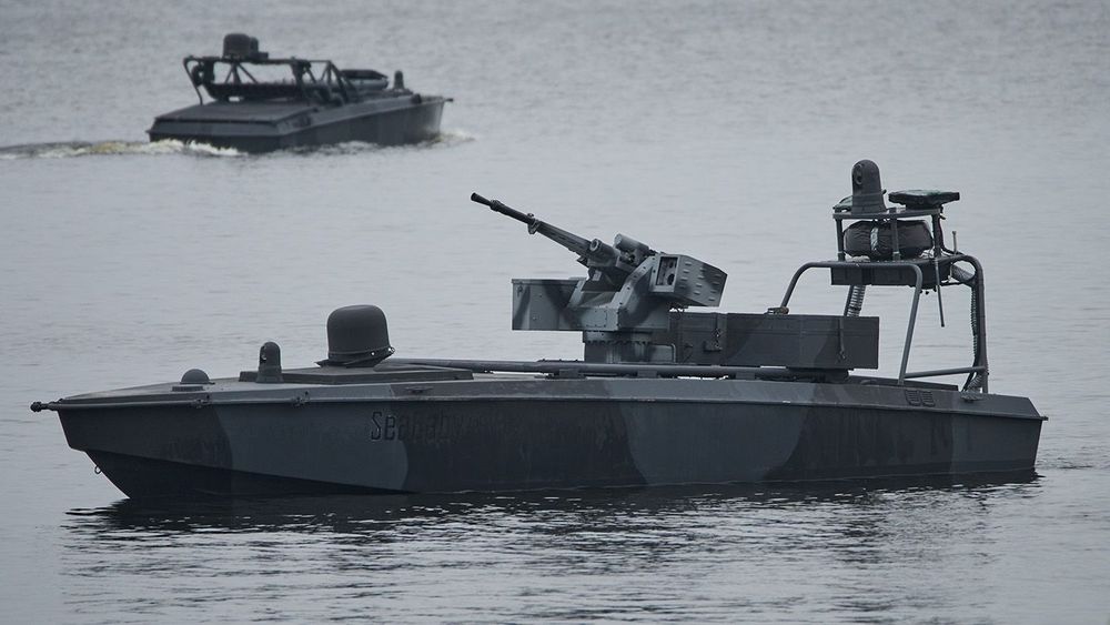 Russia Ukraine War Sea Drones