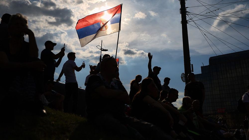 Serbia Protest