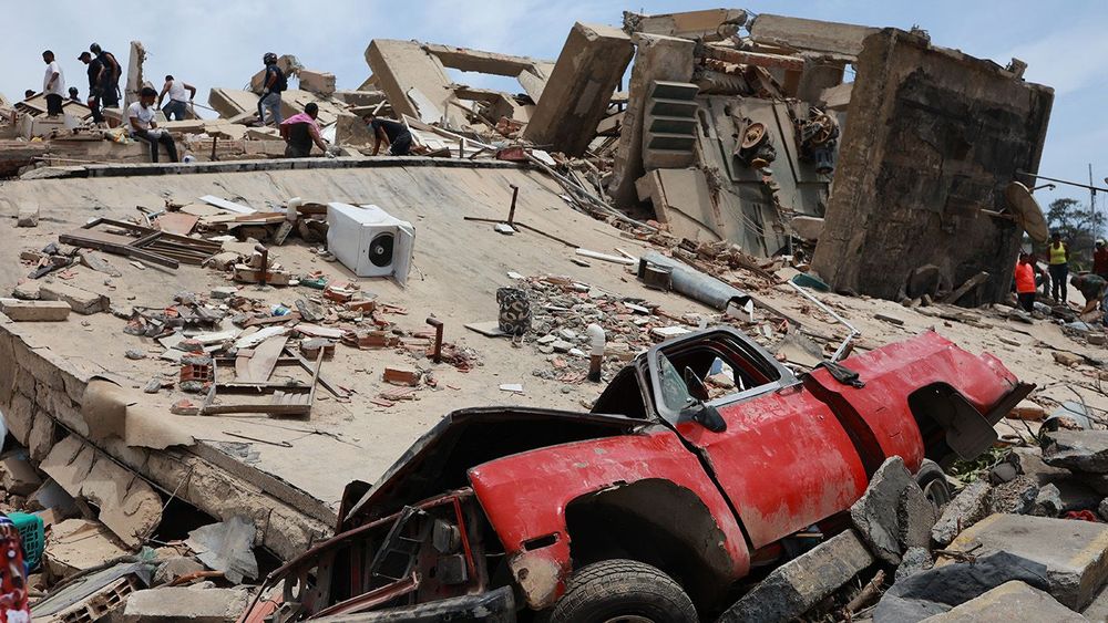 APTOPIX Venezuela Earthquake
