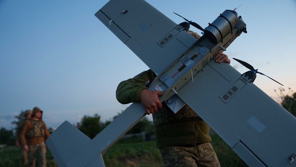 Russia Ukraine War Midrange Drones