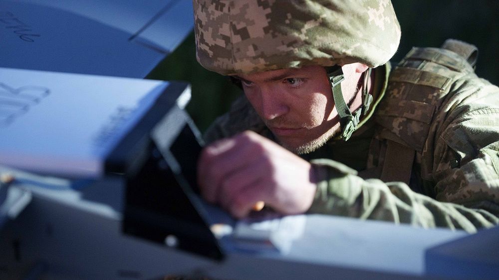 Russia Ukraine War Midrange Drones