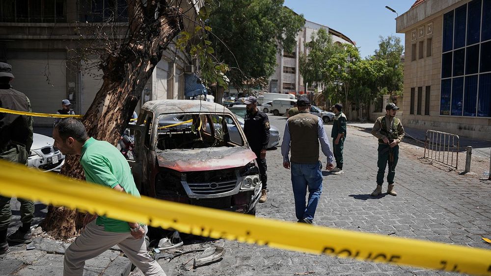 Syria France Explosions