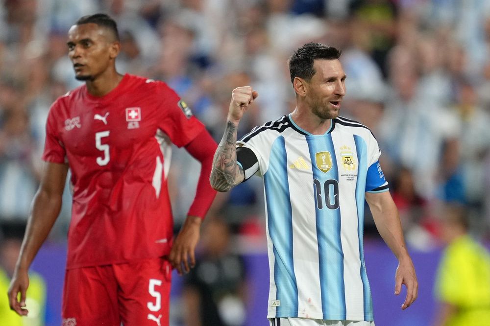 Switzerland Argentina WCup Soccer