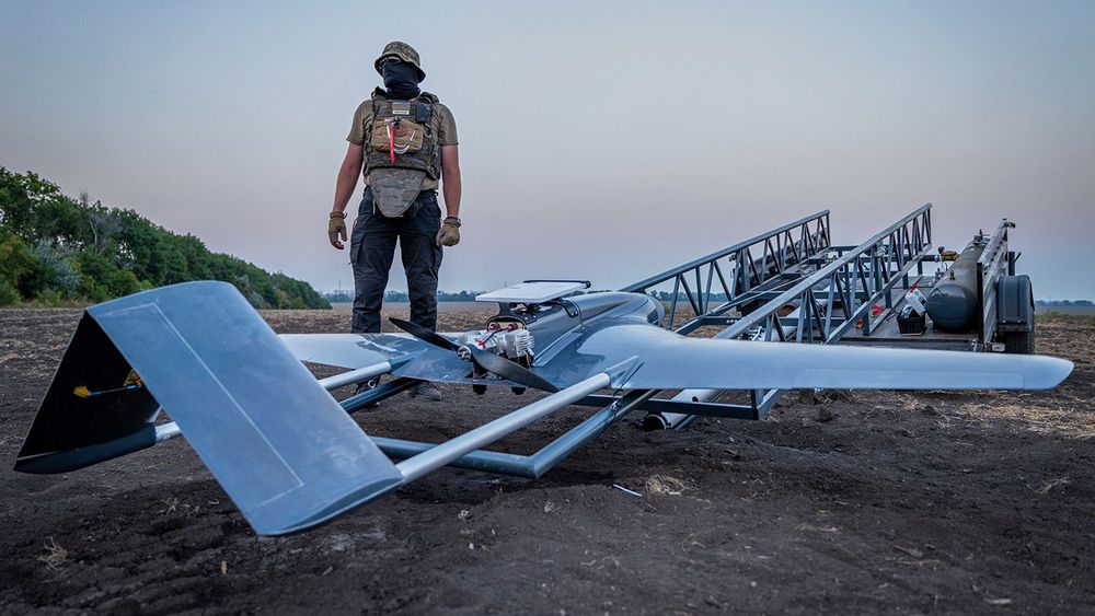 APTOPIX Russia Ukraine War Drone Commander